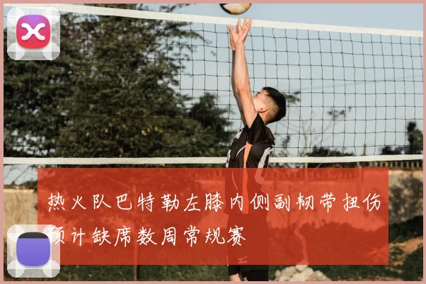 热火队巴特勒左膝内侧副韧带扭伤预计缺席数周常规赛